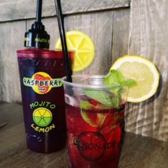 Mojito Lemon Raspberry Syrup