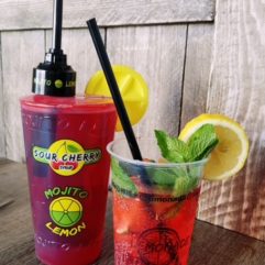 Mojito Lemon Sour Cherry syrup