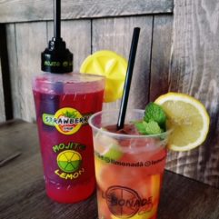 Mojito Lemon Strawberry Syrup